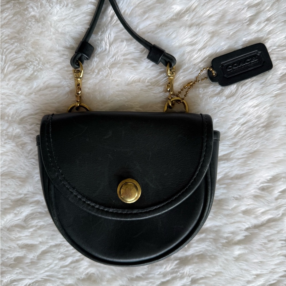Vintage Coach 9826 Mini Leather Belt Bag